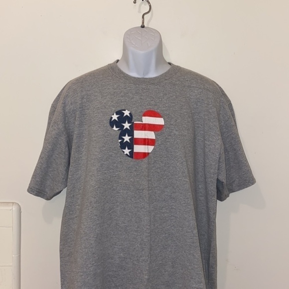 Unisex Disney World Patriotic Mickey Mouse Tee - Picture 2 of 10